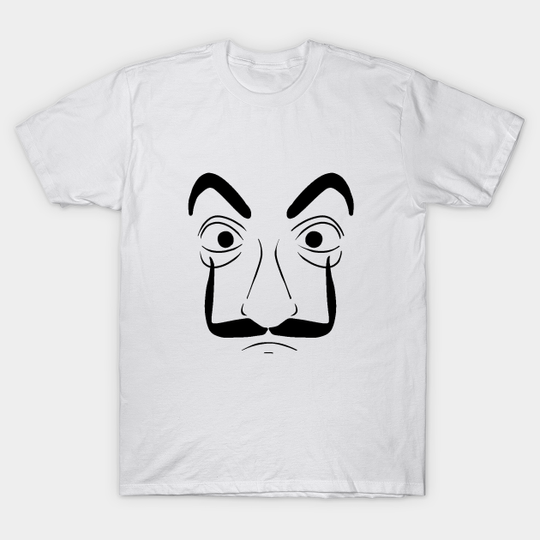 Discover Money Heist - Mask - La Casa De Papel - T-Shirt