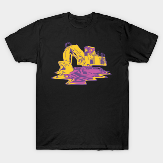 Discover Hot Excavator - Excavator - T-Shirt