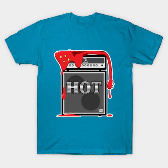 Discover 2 hot - Guitar Amplifier - T-Shirt