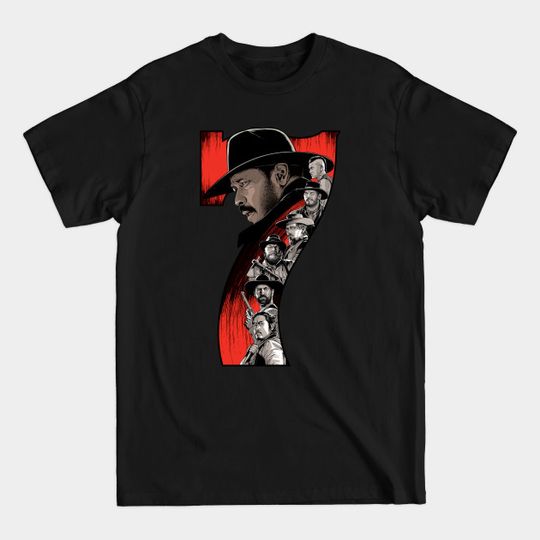 Discover Seven Warriors - The Magnificent Seven - T-Shirt