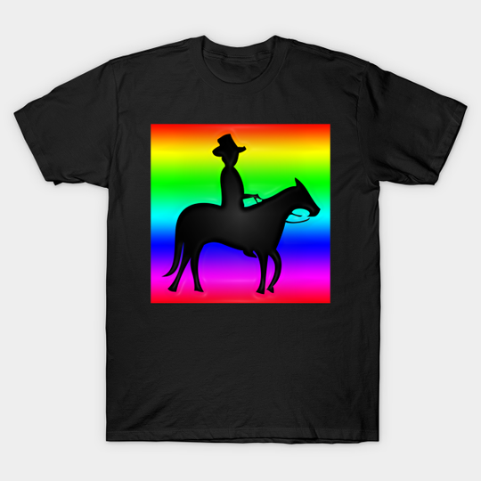 Discover Western Era - Mexican on Donkey - Mexican On Donkey - T-Shirt
