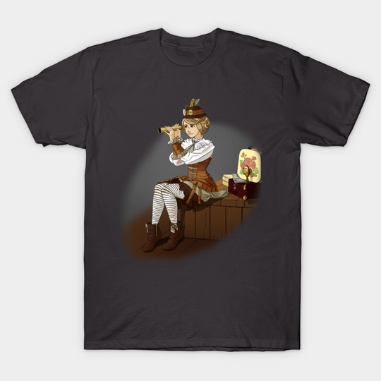 Discover Steampunk Girl - Steampunk - T-Shirt