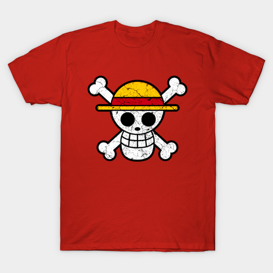 Discover Vintage One Piece Skull - One Piece - T-Shirt