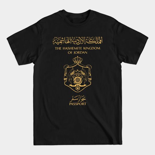 Discover Jordan passport - Jordan - T-Shirt
