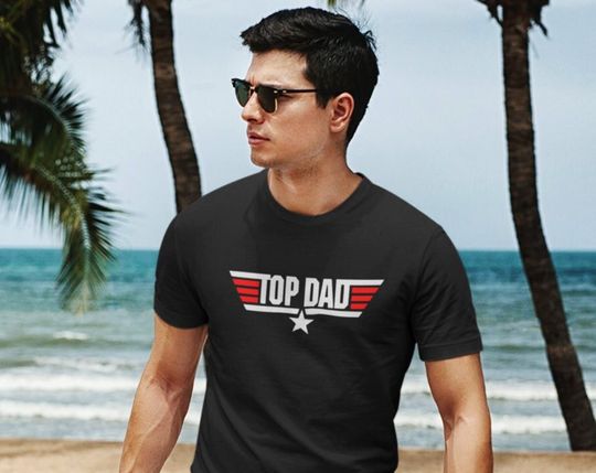 Discover Men's Top Dad Shirt, Vintage Father / Husband Tee Gift Idea