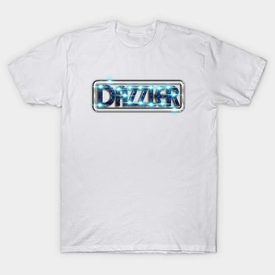 Discover DAZZLER Modernized Disco Sparkle Logo - Dazzler - T-Shirt