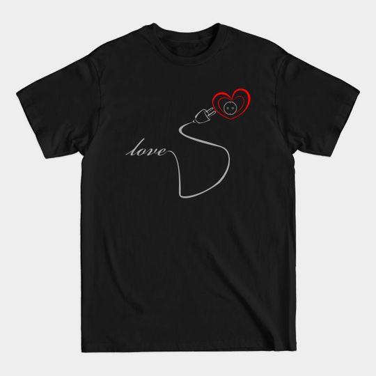Discover Couple valentine love lamp woman T-Shirt - Couples Clothing - T-Shirt