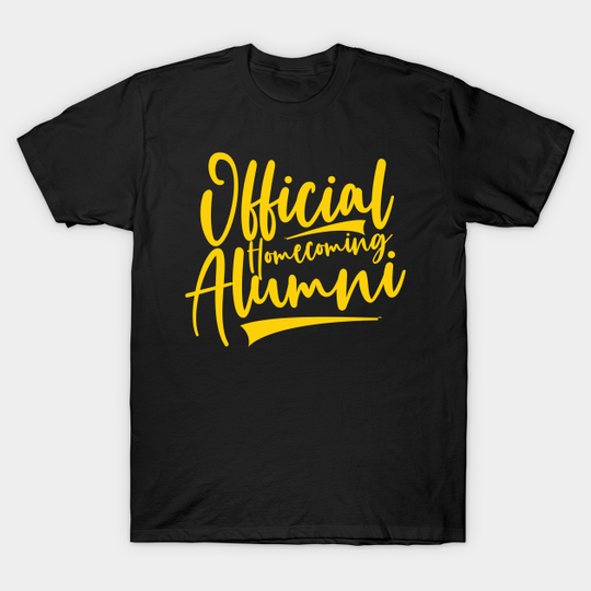 Discover OFFICIAL HOMECOMING ALUMNI - Homecoming - T-Shirt