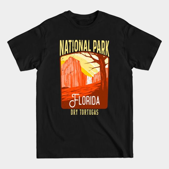 Discover Vintage Dry Tortugas National Park Florida - Dry Tortugas National Park - T-Shirt