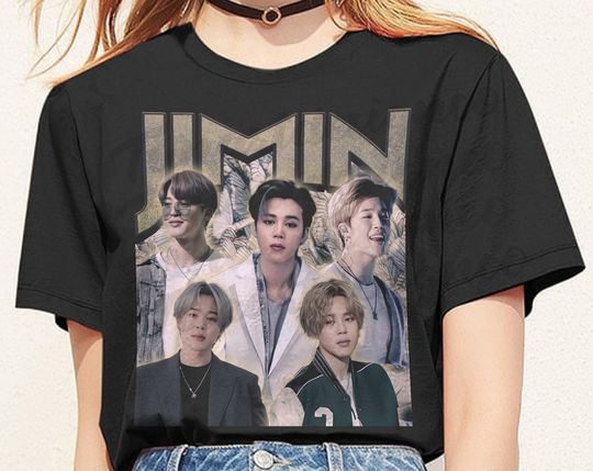 Discover Jimin T-shirt, BTS Shirt, Korean Music Pop Fan Shirt