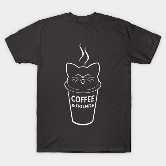 Discover Coffee&Friends - Coffee Friends - T-Shirt