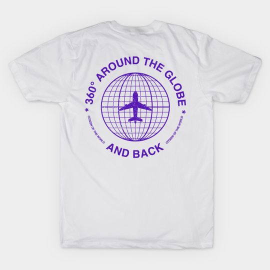 Discover 360 around the globe and back - Aesthetic - T-Shirt