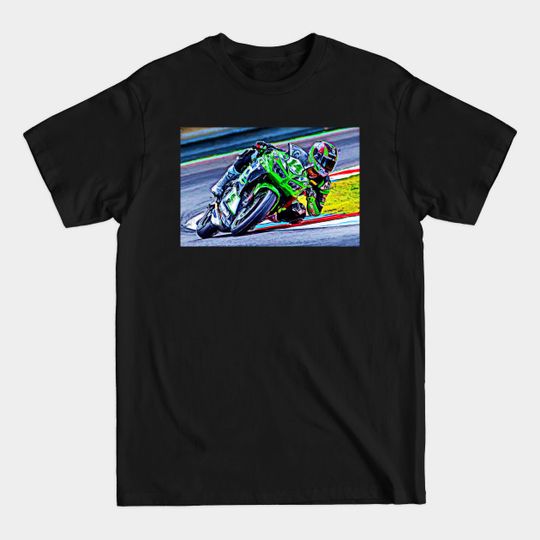 Discover Full Speed On Two Wheels - Racing - T-Shirt