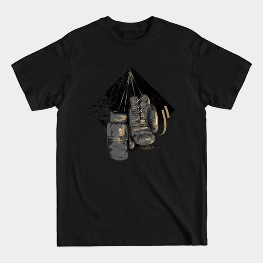 Discover Vintage Boxing Gloves - Boxing - T-Shirt