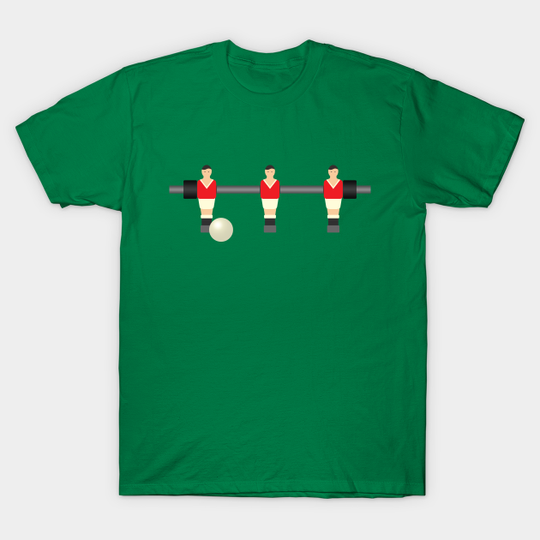 Discover Foosball Red - Foosball - T-Shirt