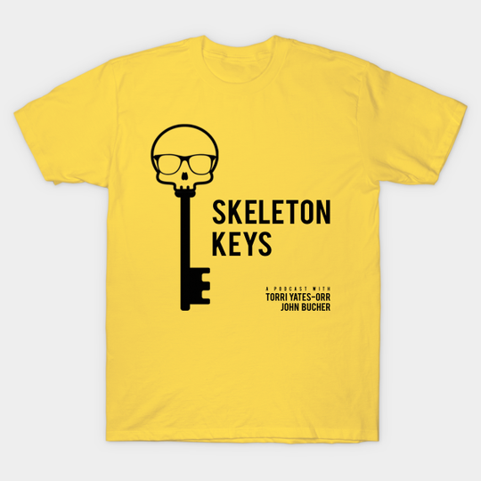 Discover Skeleton Keys Podcast Logo - Skeleton Keys - T-Shirt