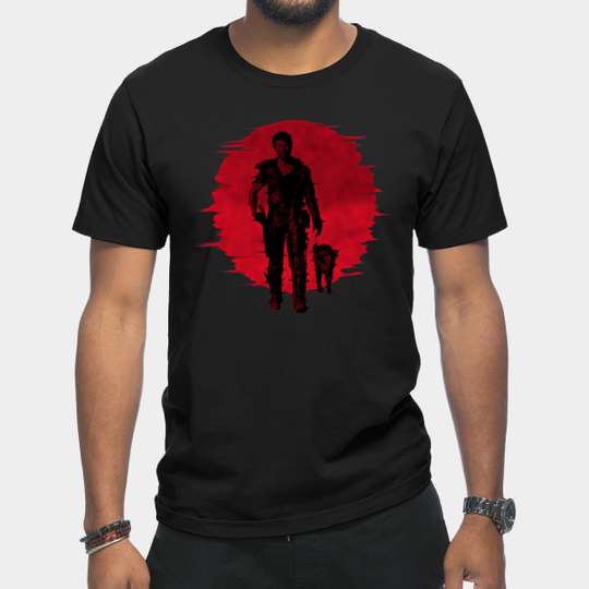 Discover ROAD WARRIOR UNDER A BLOOD RED SKY - Road Warrior - T-Shirt