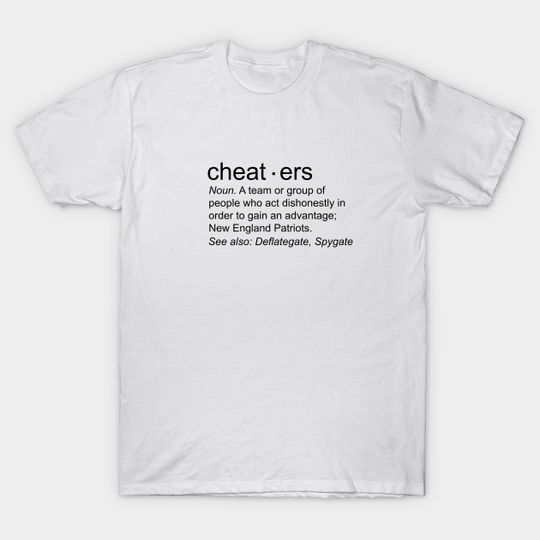 Discover Cheaters - Cheaters - T-Shirt