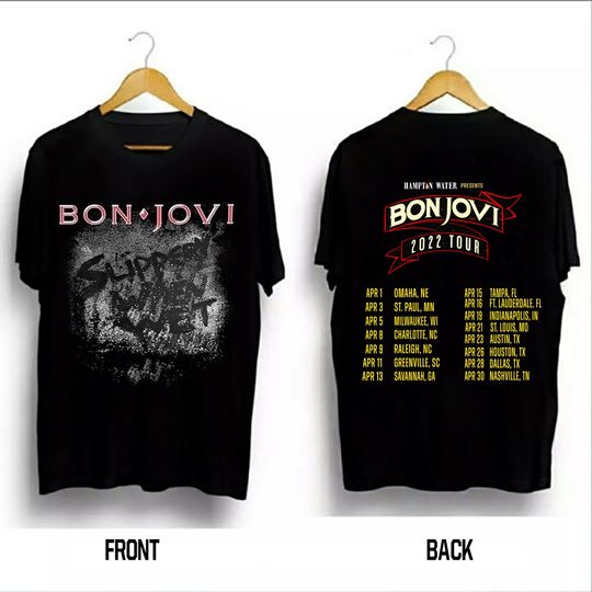 Discover Bon Jovi Tour 2022 Shirt, Bon Jovi Shirt