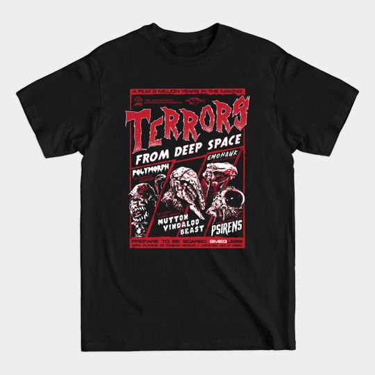 Discover Terrors From Deep Space! - Red Dwarf - T-Shirt