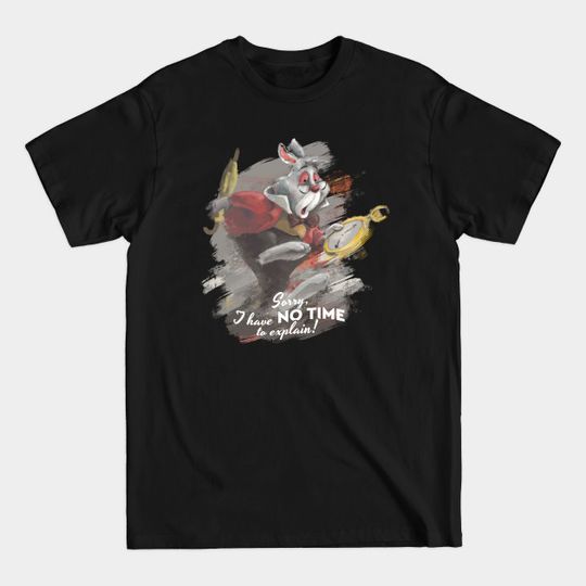 Discover The White Rabbit - Alice's Adventures in Wonderland - White Rabbit - T-Shirt