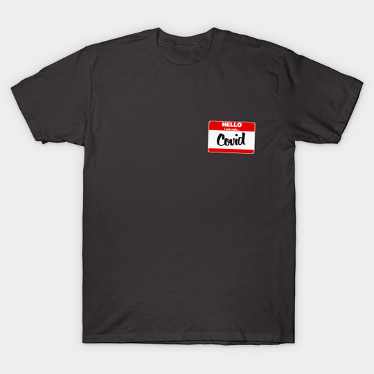 Discover hello i am not covid - Sticker - T-Shirt
