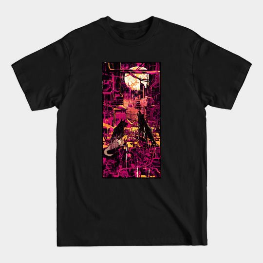 Discover The Moon (Cyberpunk Tarot) - Cyberpunk - T-Shirt