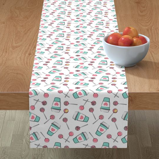 Discover Cake Pops Coffee Table Runner