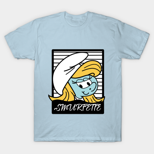 Discover Blue Smurfette inspired picture - Smurfette - T-Shirt