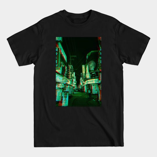 Discover Digital Nights - Cyberpunk - T-Shirt
