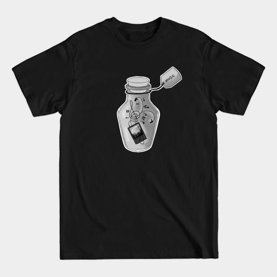 Discover Music - Flask - T-Shirt