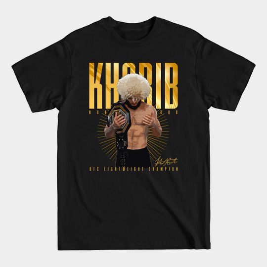 Discover Khabib Nurmagomedov - Khabib Nurmagomedov Mixed Martial Art - T-Shirt