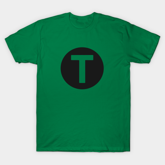 Discover letter t green - T - T-Shirt