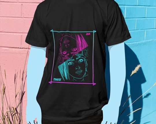 Discover Jinx Arcane League of Legends t-shirt | Powder | Cotton | Video Game