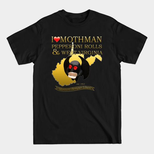 Discover Mothman WVDAY Special - Mothman - T-Shirt