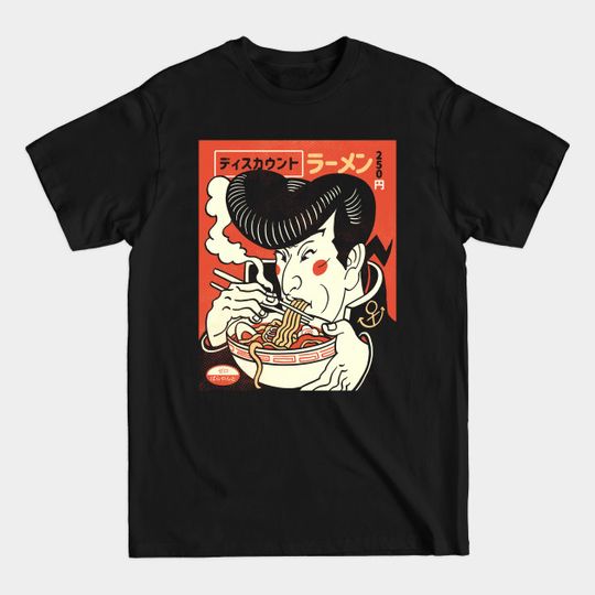 Discover Japanese Ramen Gang | Josuke - Discount Noodle Gang - T-Shirt