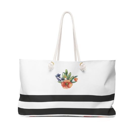 Discover Floral Weekender Bag