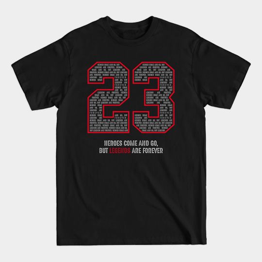 Discover Jordan Basketball Airness Chicago 23 Legend - Michael Jordan - T-Shirt