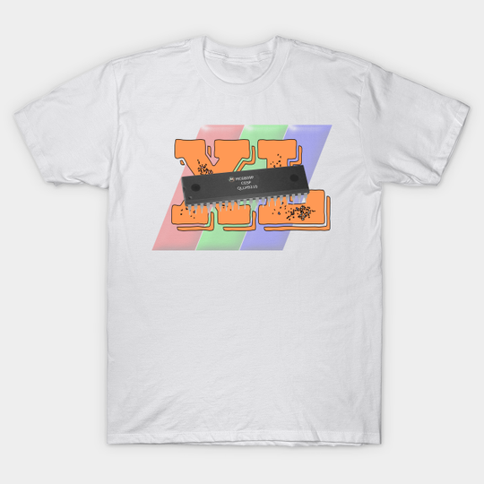Discover XL 6809 Chip - 6809 Anniversary - T-Shirt