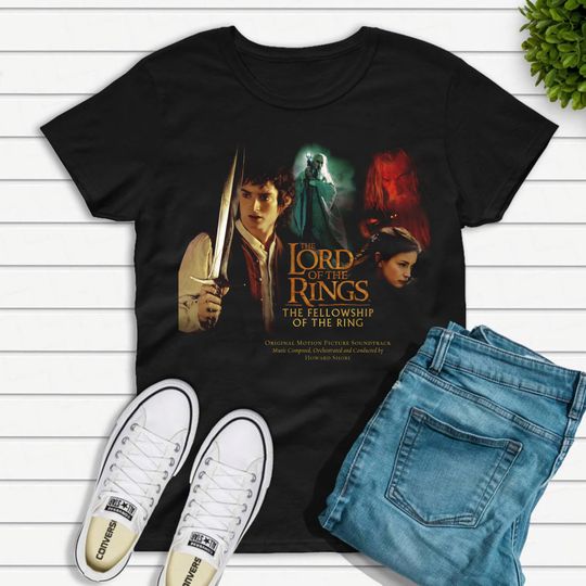 Discover The Lord of The Rings Fellowship of the Ring T-Shirt