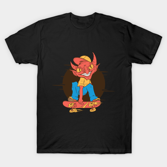 Discover DEVIL SKATING - Devil Skating - T-Shirt