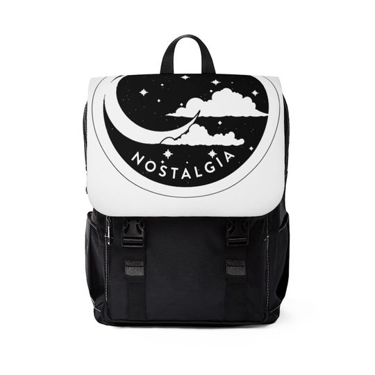 Discover Land of Nostalgia Unisex Casual Shoulder Backpack