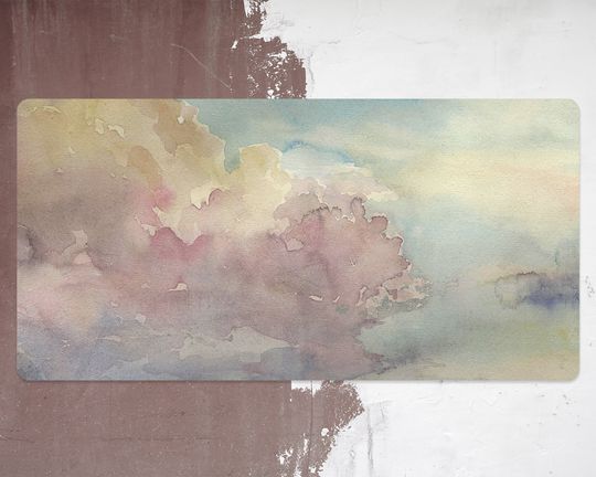 Discover Sunset Sky Desk Mats