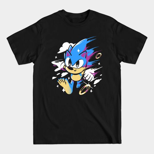 Discover Barefoot Hedgehog - Videogames - T-Shirt