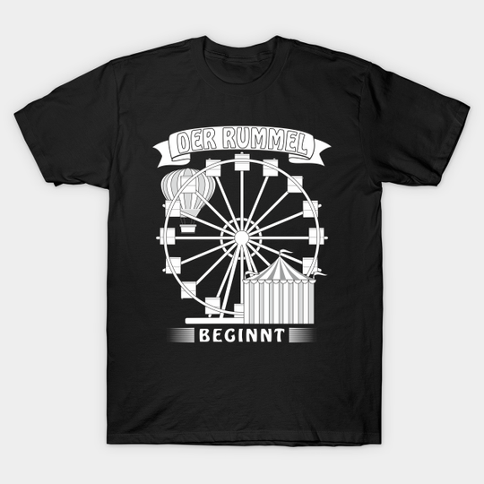 Discover Showman Fun Fair Ferris Wheel - Fair - T-Shirt