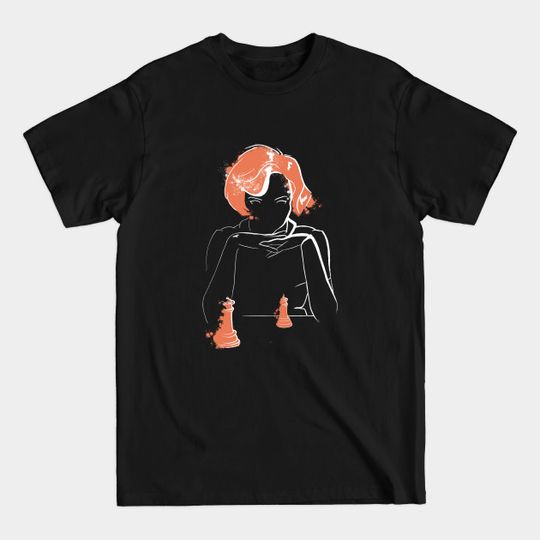 Discover A Game of Gambit (Splash Series) - Queens Gambit - T-Shirt