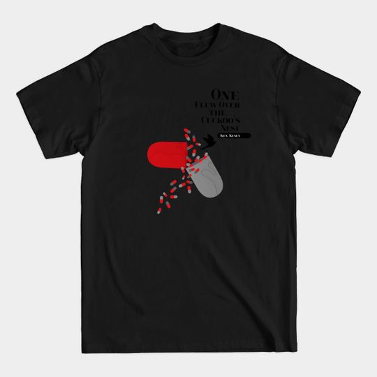 Discover One Flew Over The Cuckoo's Nest Fan Art Poster on White - Cuckoos Nest - T-Shirt