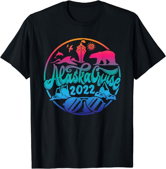 Discover Alaska Cruise 2022 Family Vacation Group Matching Sea Trip T-Shirt
