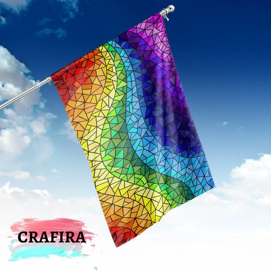Discover LGBT Rainbow Pride Flag, Rainbow Inclusive Pride Flag