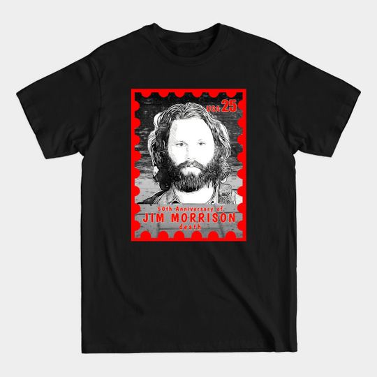 Discover Jim Morrison 50th anniversary - Rock Bands - T-Shirt